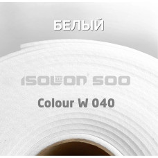 Изолон ППЭ толщиной 1 мм  Color W040 БЕЛЫЙ. Ширина 75 см